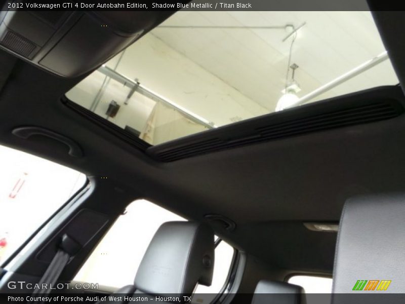 Shadow Blue Metallic / Titan Black 2012 Volkswagen GTI 4 Door Autobahn Edition