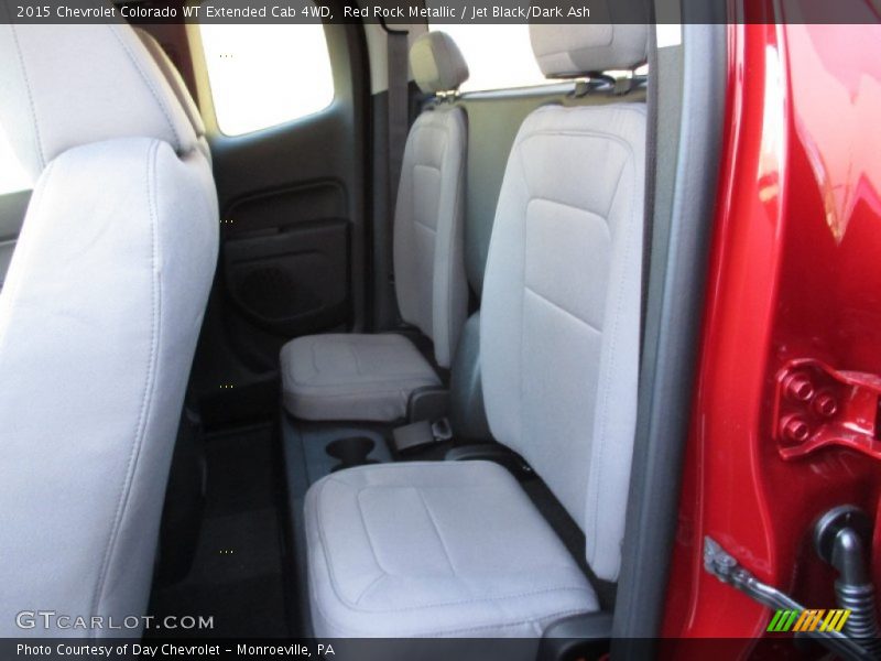 Rear Seat of 2015 Colorado WT Extended Cab 4WD