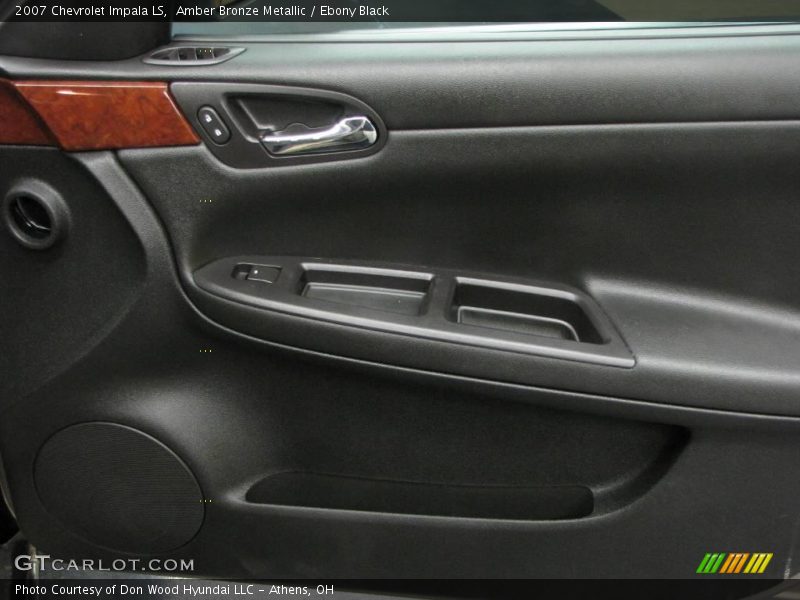 Amber Bronze Metallic / Ebony Black 2007 Chevrolet Impala LS