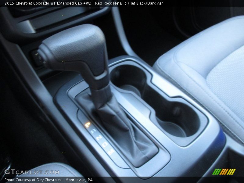 Red Rock Metallic / Jet Black/Dark Ash 2015 Chevrolet Colorado WT Extended Cab 4WD