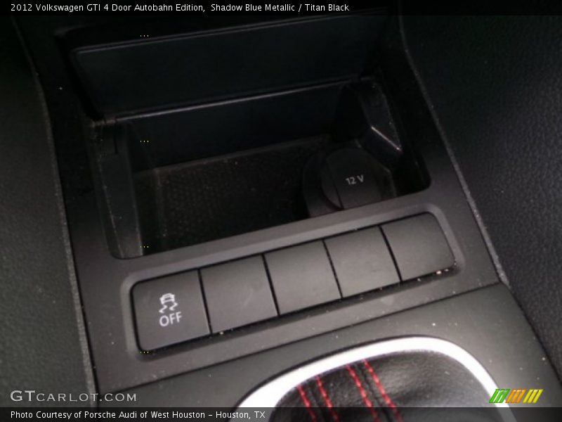 Shadow Blue Metallic / Titan Black 2012 Volkswagen GTI 4 Door Autobahn Edition