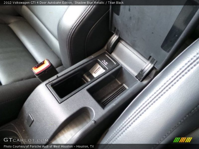 Shadow Blue Metallic / Titan Black 2012 Volkswagen GTI 4 Door Autobahn Edition