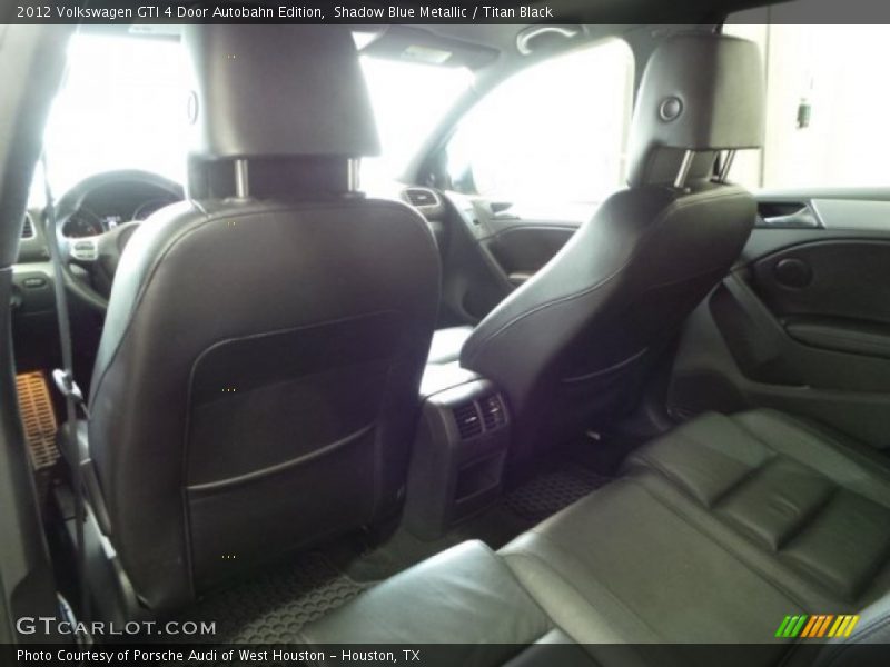 Shadow Blue Metallic / Titan Black 2012 Volkswagen GTI 4 Door Autobahn Edition