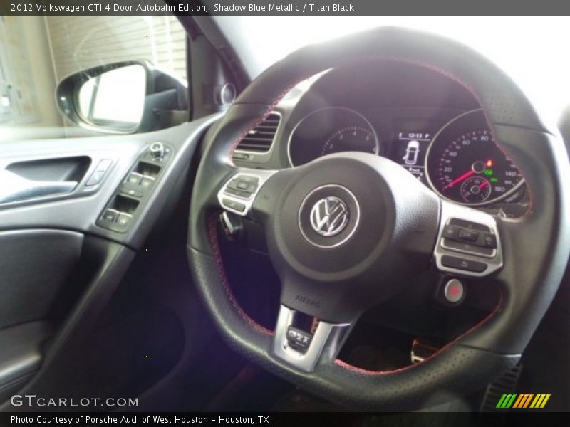 Shadow Blue Metallic / Titan Black 2012 Volkswagen GTI 4 Door Autobahn Edition