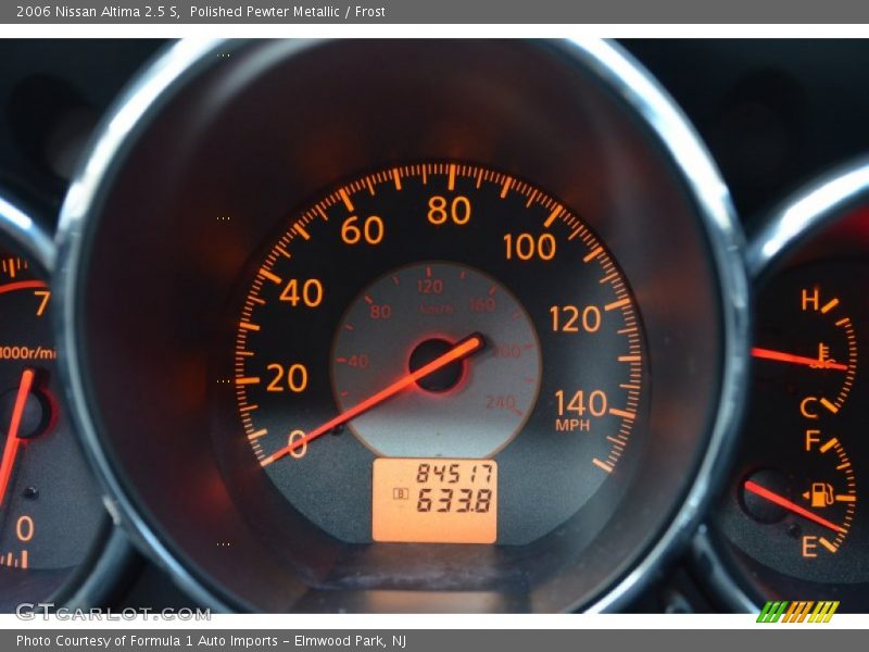 Polished Pewter Metallic / Frost 2006 Nissan Altima 2.5 S