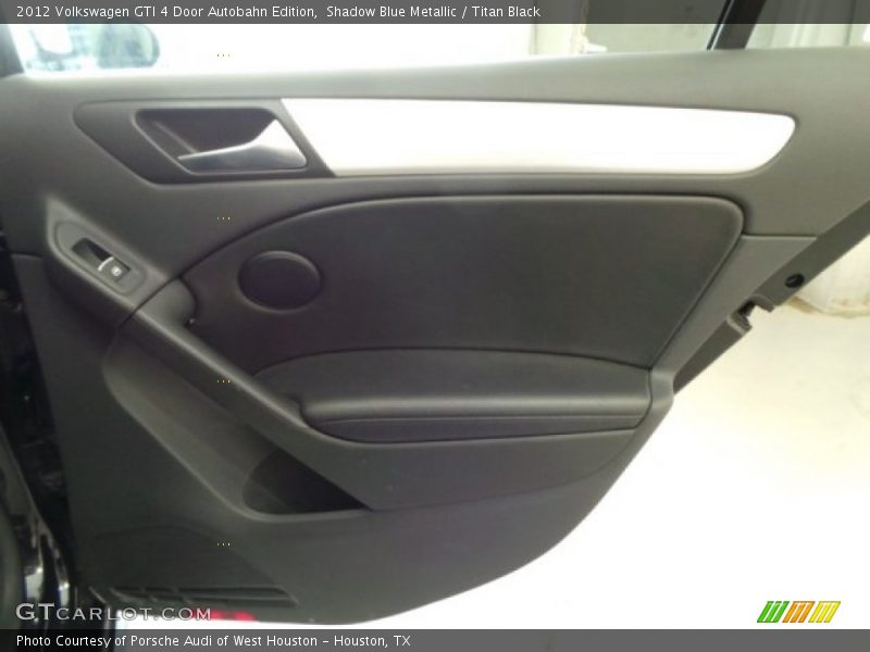 Shadow Blue Metallic / Titan Black 2012 Volkswagen GTI 4 Door Autobahn Edition