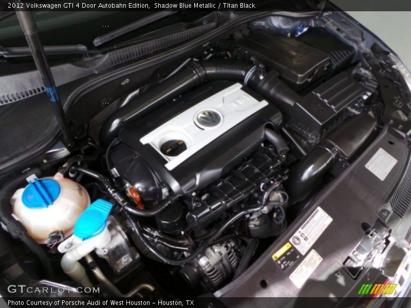 Shadow Blue Metallic / Titan Black 2012 Volkswagen GTI 4 Door Autobahn Edition