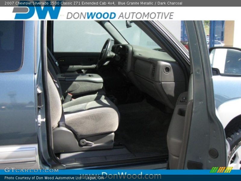 Blue Granite Metallic / Dark Charcoal 2007 Chevrolet Silverado 1500 Classic Z71 Extended Cab 4x4