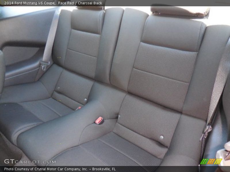 Race Red / Charcoal Black 2014 Ford Mustang V6 Coupe