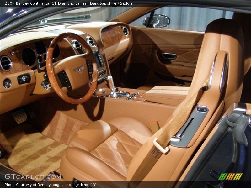 Dark Sapphire / Saddle 2007 Bentley Continental GT Diamond Series