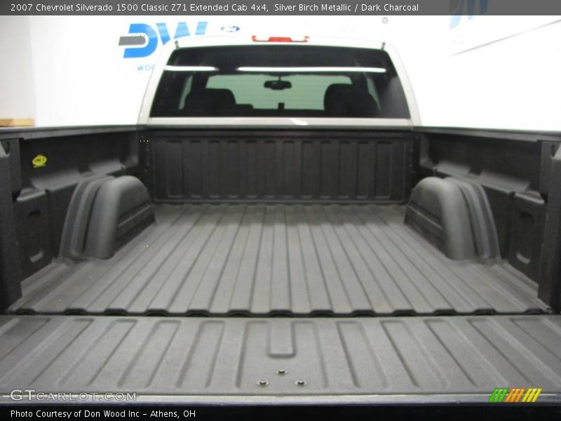 Silver Birch Metallic / Dark Charcoal 2007 Chevrolet Silverado 1500 Classic Z71 Extended Cab 4x4