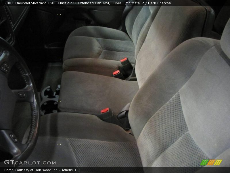 Silver Birch Metallic / Dark Charcoal 2007 Chevrolet Silverado 1500 Classic Z71 Extended Cab 4x4