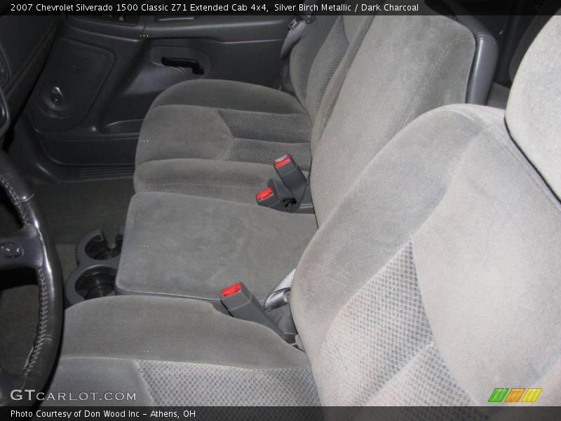 Silver Birch Metallic / Dark Charcoal 2007 Chevrolet Silverado 1500 Classic Z71 Extended Cab 4x4