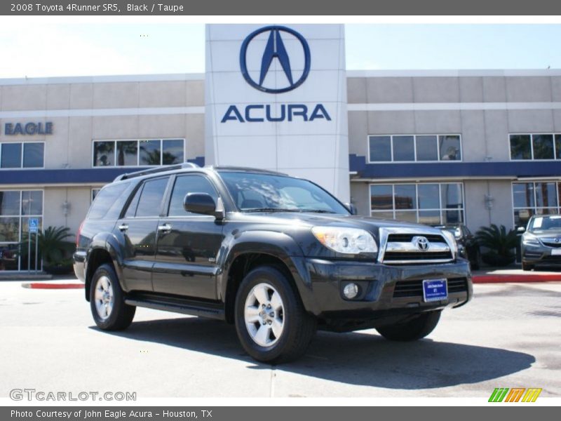 Black / Taupe 2008 Toyota 4Runner SR5