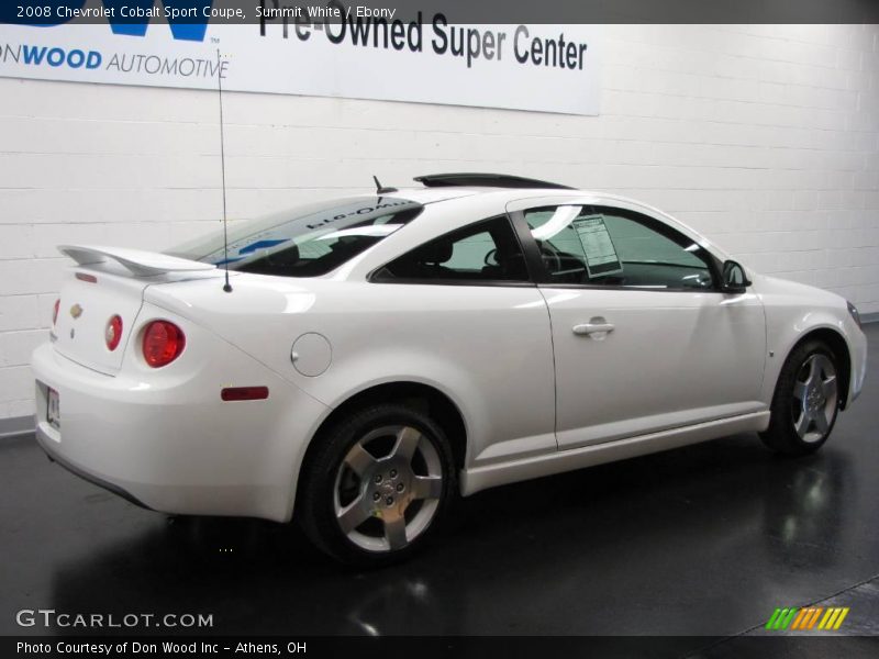 Summit White / Ebony 2008 Chevrolet Cobalt Sport Coupe