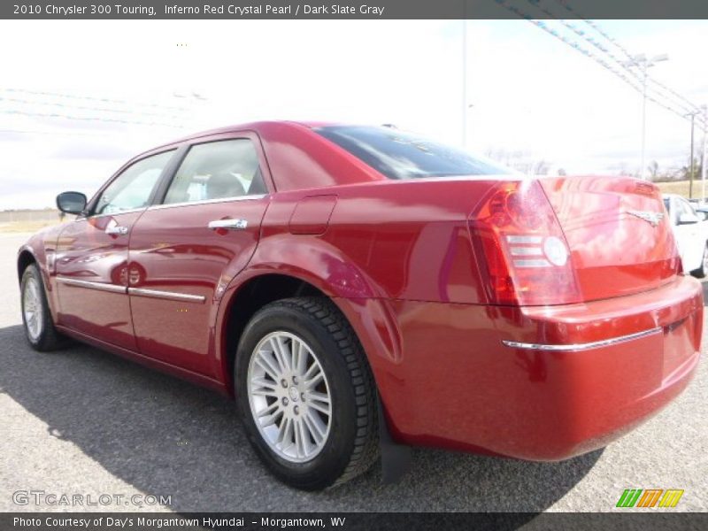 Inferno Red Crystal Pearl / Dark Slate Gray 2010 Chrysler 300 Touring