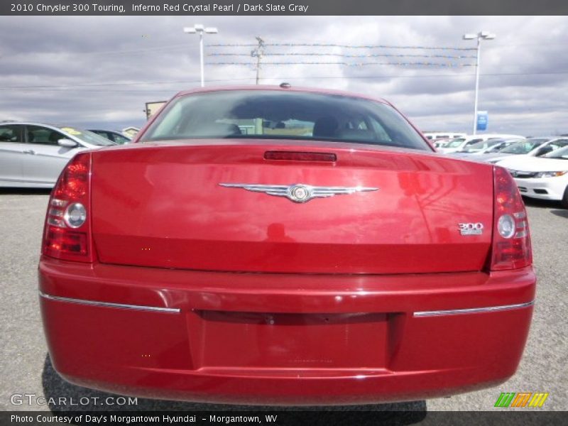 Inferno Red Crystal Pearl / Dark Slate Gray 2010 Chrysler 300 Touring
