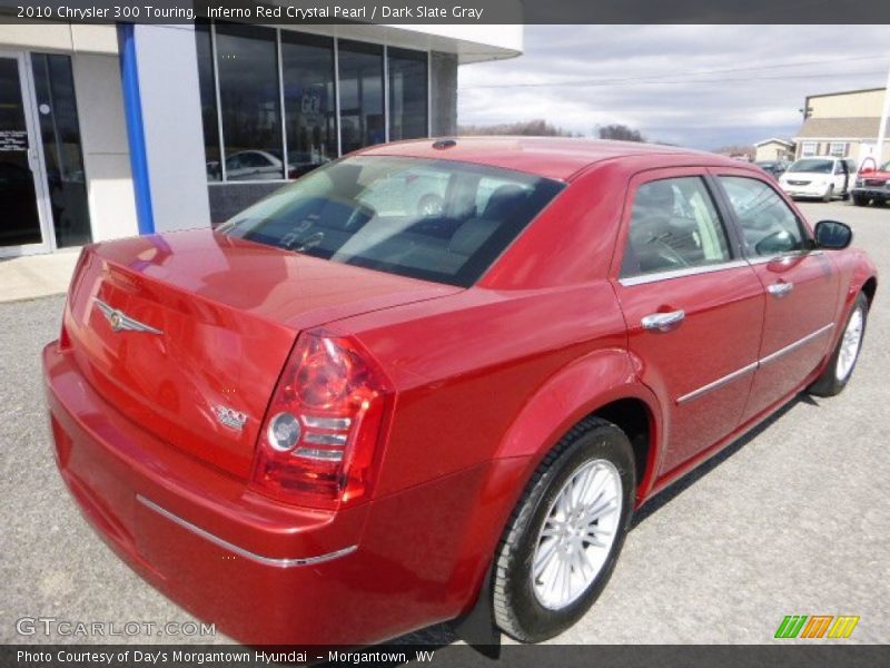 Inferno Red Crystal Pearl / Dark Slate Gray 2010 Chrysler 300 Touring