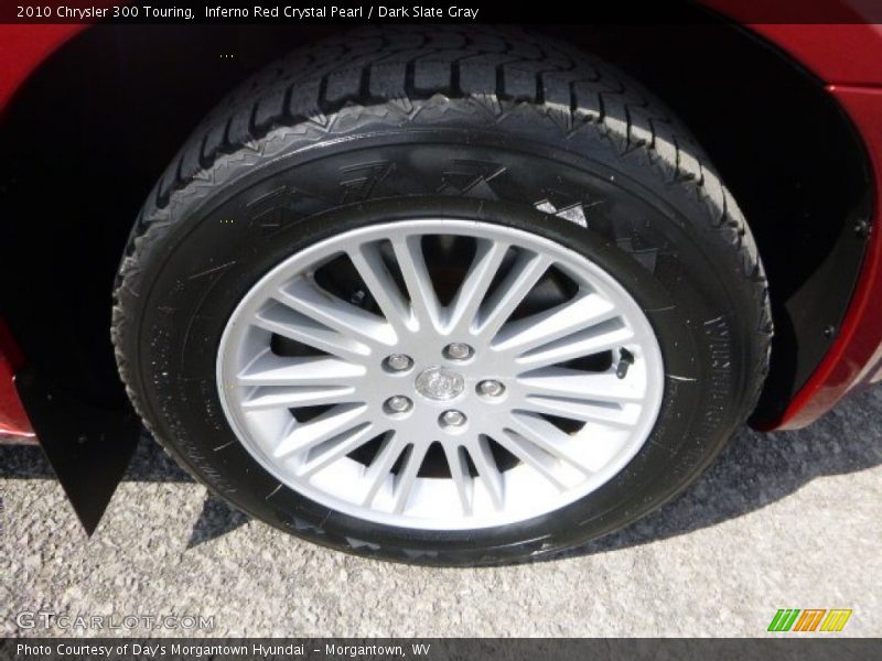 Inferno Red Crystal Pearl / Dark Slate Gray 2010 Chrysler 300 Touring
