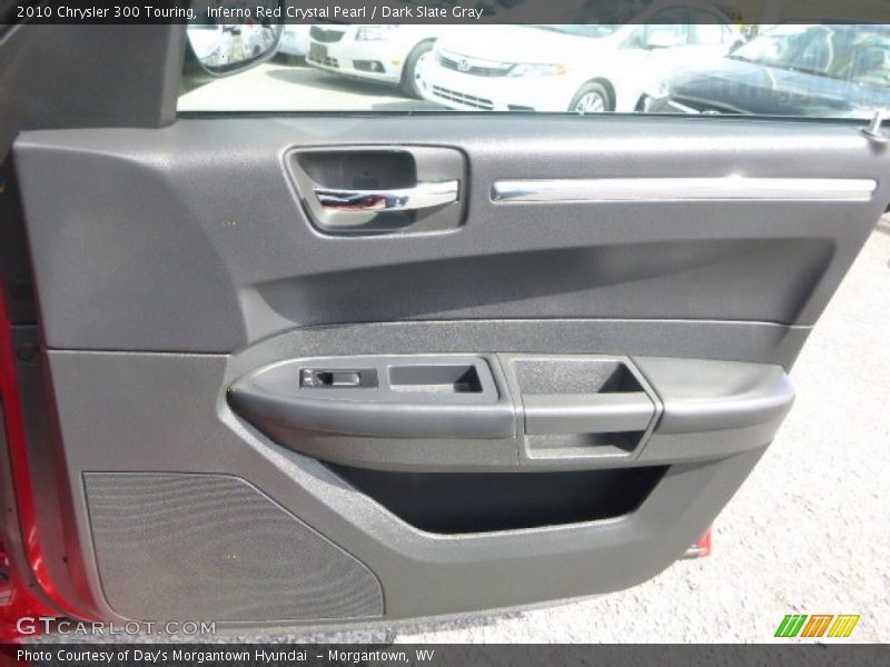 Inferno Red Crystal Pearl / Dark Slate Gray 2010 Chrysler 300 Touring