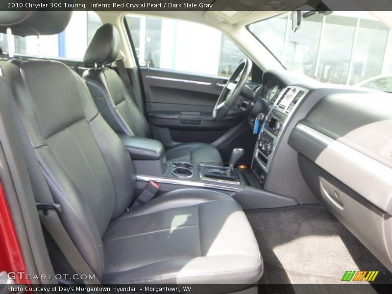 Inferno Red Crystal Pearl / Dark Slate Gray 2010 Chrysler 300 Touring