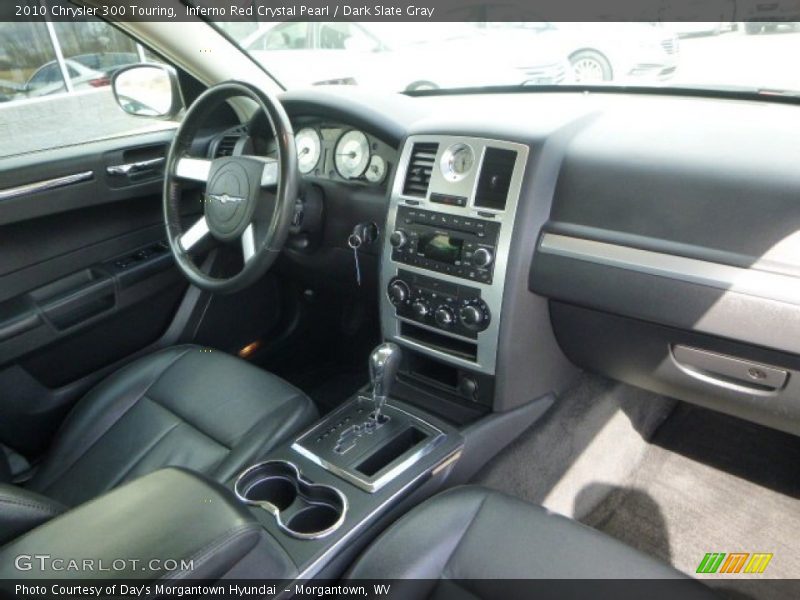 Inferno Red Crystal Pearl / Dark Slate Gray 2010 Chrysler 300 Touring