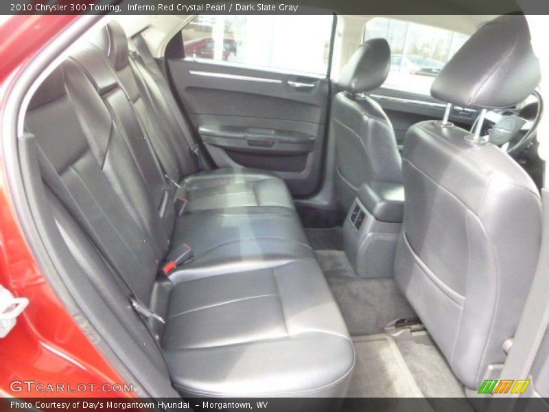 Inferno Red Crystal Pearl / Dark Slate Gray 2010 Chrysler 300 Touring