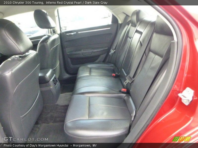 Inferno Red Crystal Pearl / Dark Slate Gray 2010 Chrysler 300 Touring
