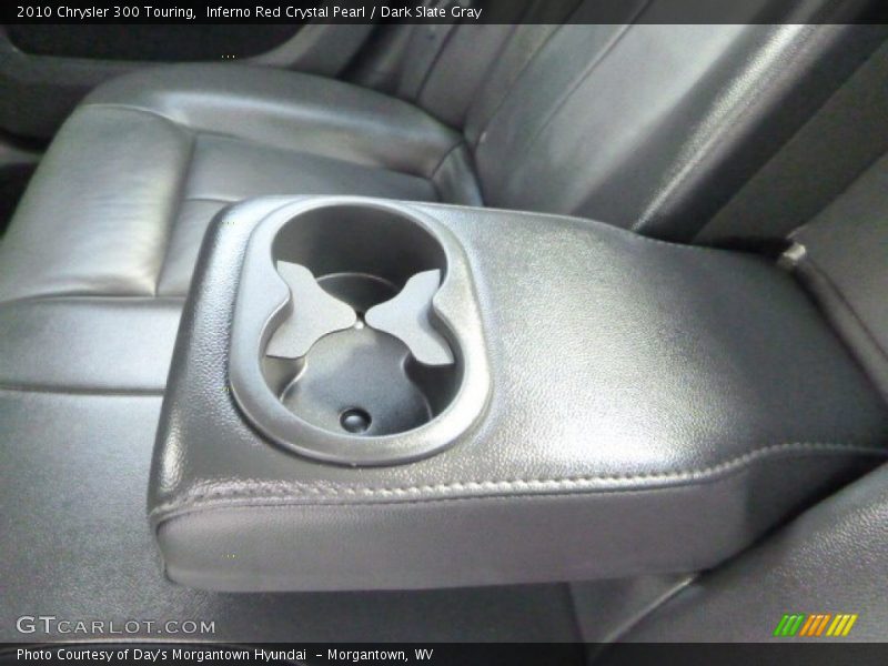 Inferno Red Crystal Pearl / Dark Slate Gray 2010 Chrysler 300 Touring