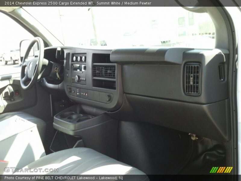Summit White / Medium Pewter 2014 Chevrolet Express 2500 Cargo Extended WT