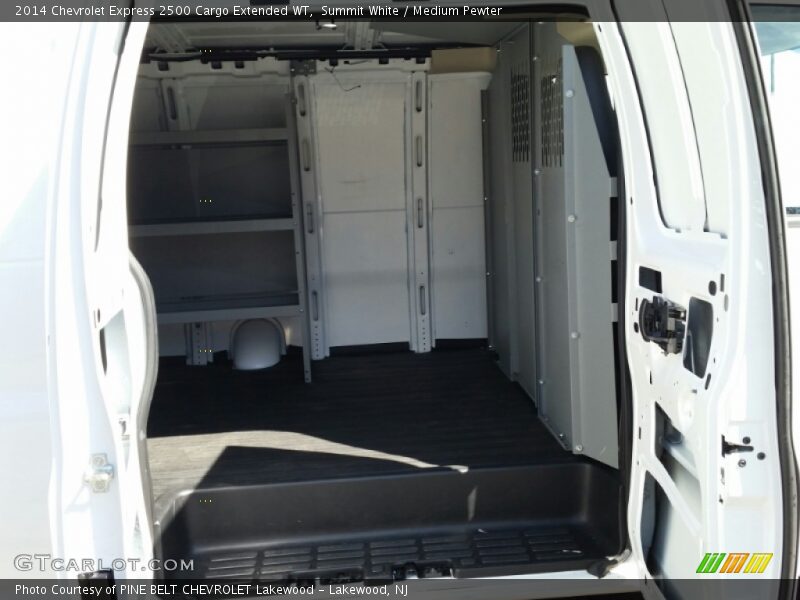 Summit White / Medium Pewter 2014 Chevrolet Express 2500 Cargo Extended WT