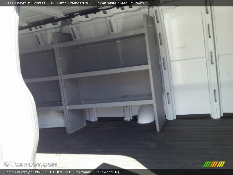 Summit White / Medium Pewter 2014 Chevrolet Express 2500 Cargo Extended WT