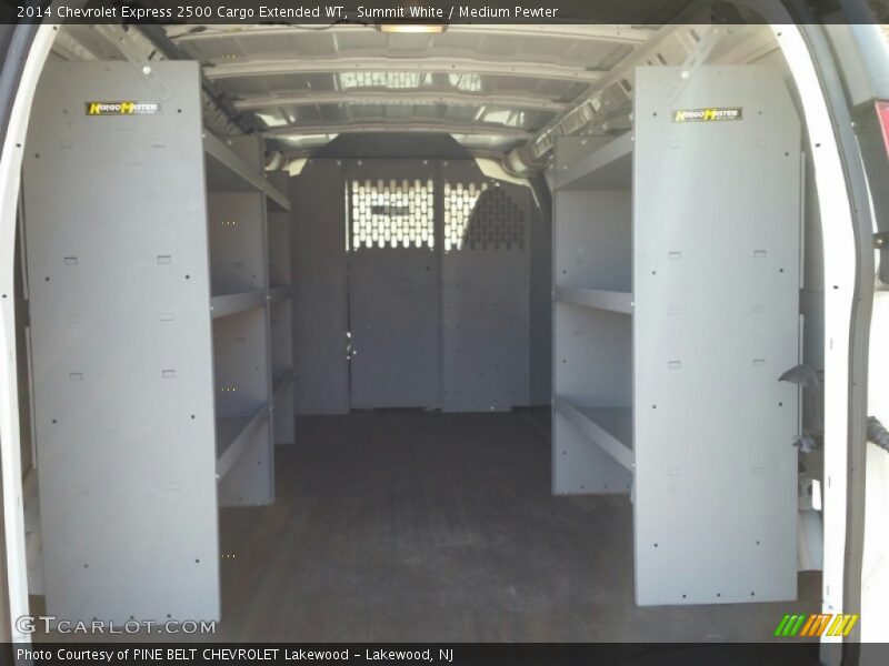 Summit White / Medium Pewter 2014 Chevrolet Express 2500 Cargo Extended WT