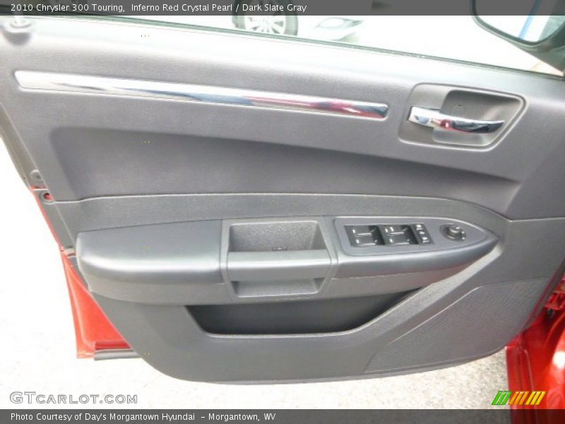 Inferno Red Crystal Pearl / Dark Slate Gray 2010 Chrysler 300 Touring