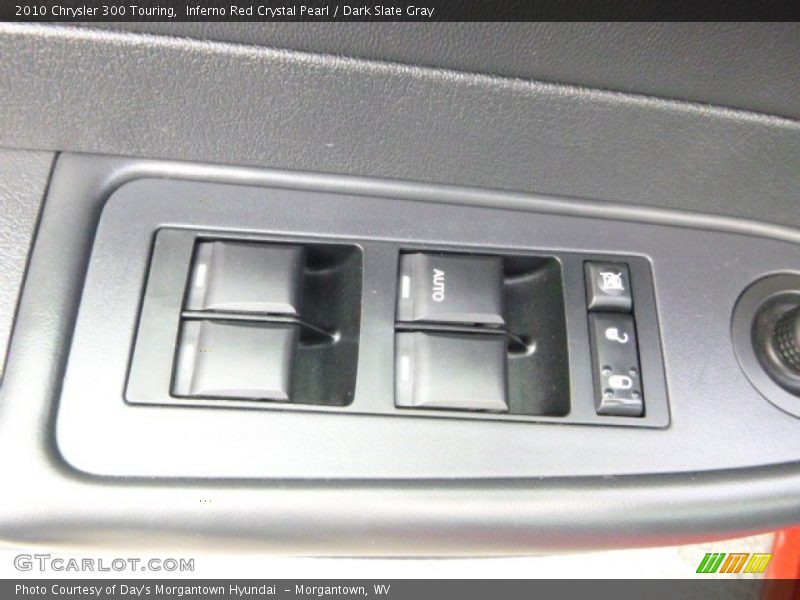 Inferno Red Crystal Pearl / Dark Slate Gray 2010 Chrysler 300 Touring