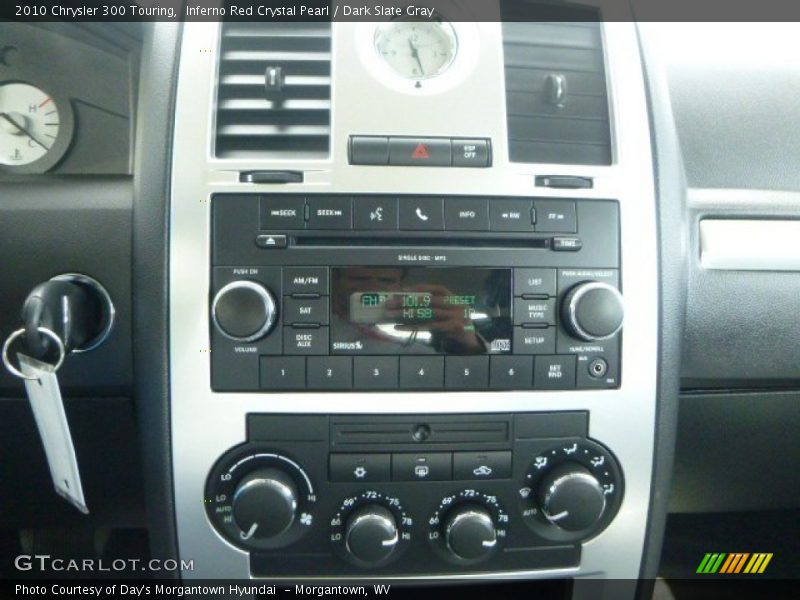 Inferno Red Crystal Pearl / Dark Slate Gray 2010 Chrysler 300 Touring