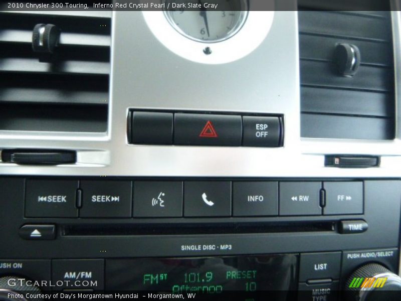 Inferno Red Crystal Pearl / Dark Slate Gray 2010 Chrysler 300 Touring