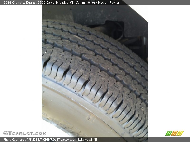 Summit White / Medium Pewter 2014 Chevrolet Express 2500 Cargo Extended WT
