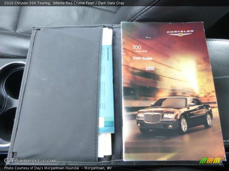 Inferno Red Crystal Pearl / Dark Slate Gray 2010 Chrysler 300 Touring