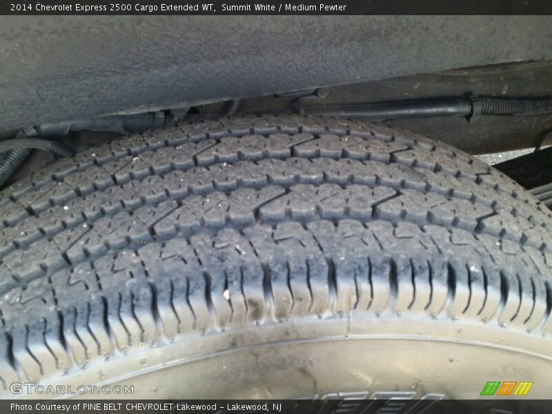 Summit White / Medium Pewter 2014 Chevrolet Express 2500 Cargo Extended WT