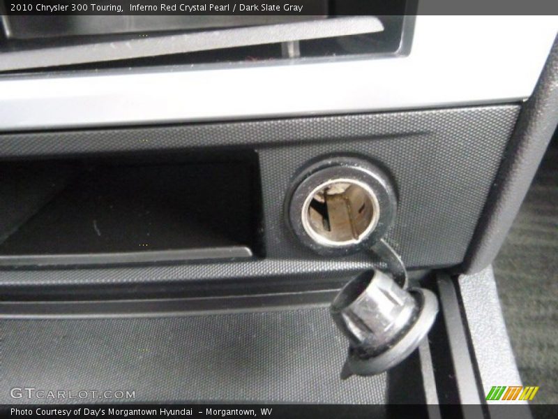 Inferno Red Crystal Pearl / Dark Slate Gray 2010 Chrysler 300 Touring