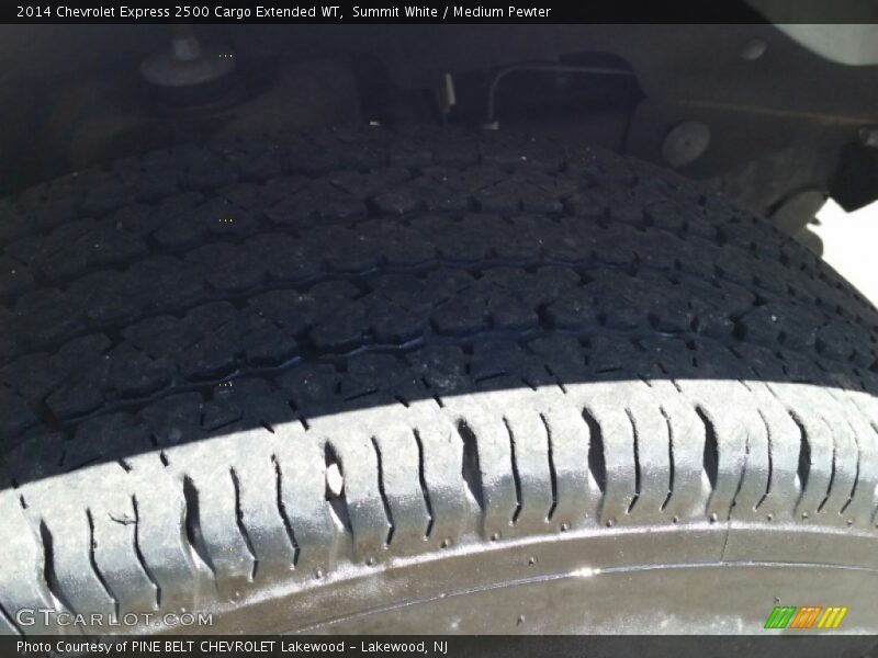 Summit White / Medium Pewter 2014 Chevrolet Express 2500 Cargo Extended WT