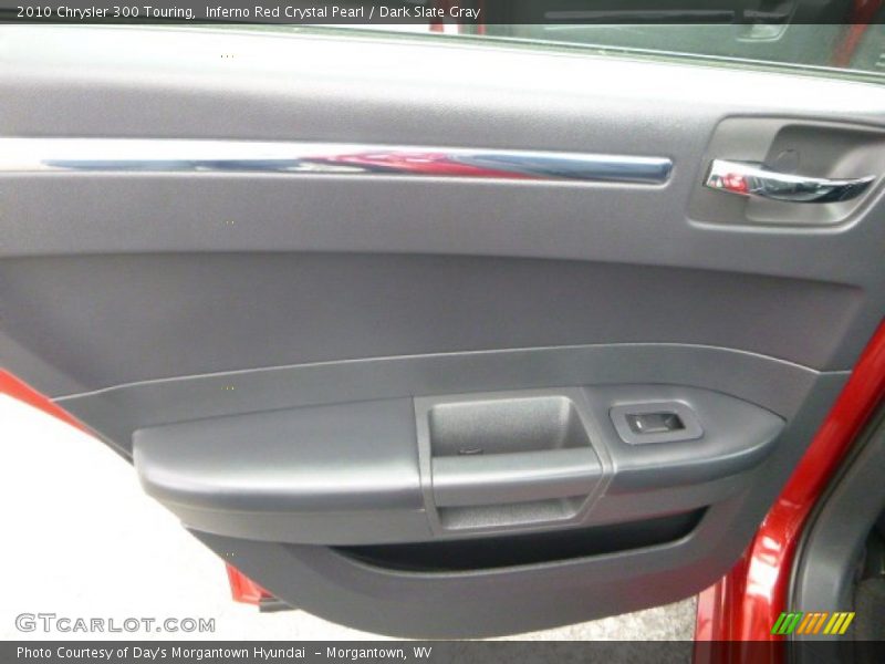 Inferno Red Crystal Pearl / Dark Slate Gray 2010 Chrysler 300 Touring