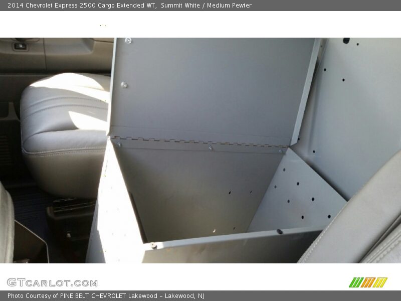 Summit White / Medium Pewter 2014 Chevrolet Express 2500 Cargo Extended WT