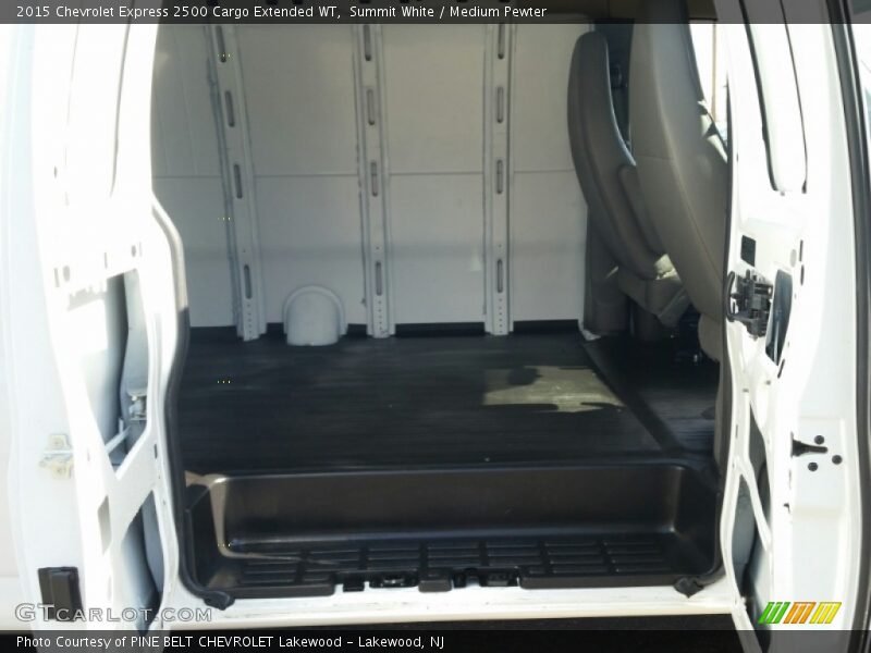 Summit White / Medium Pewter 2015 Chevrolet Express 2500 Cargo Extended WT