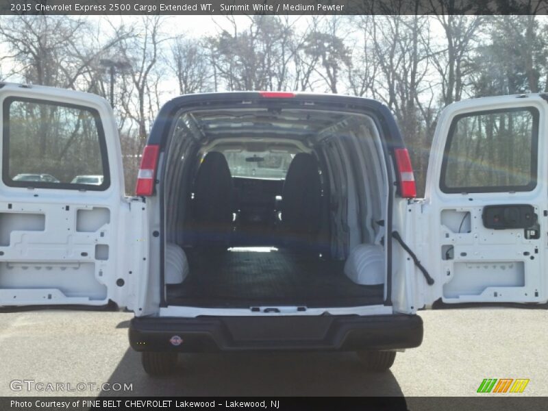 Summit White / Medium Pewter 2015 Chevrolet Express 2500 Cargo Extended WT