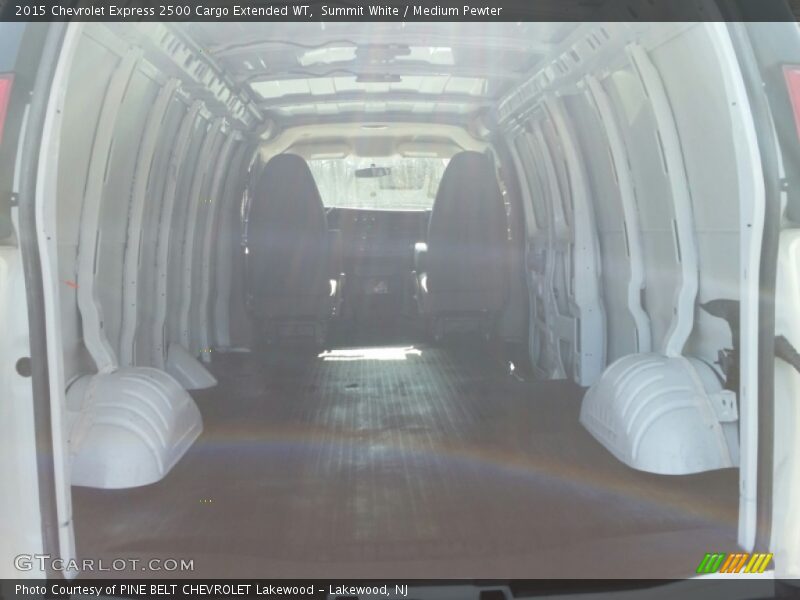 Summit White / Medium Pewter 2015 Chevrolet Express 2500 Cargo Extended WT