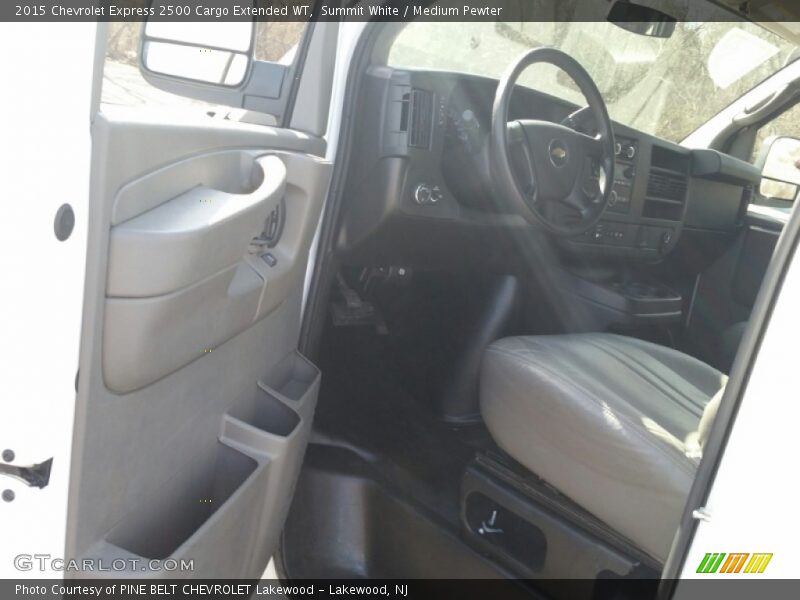 Summit White / Medium Pewter 2015 Chevrolet Express 2500 Cargo Extended WT