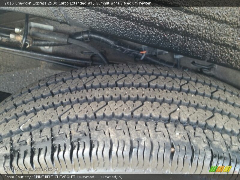 Summit White / Medium Pewter 2015 Chevrolet Express 2500 Cargo Extended WT
