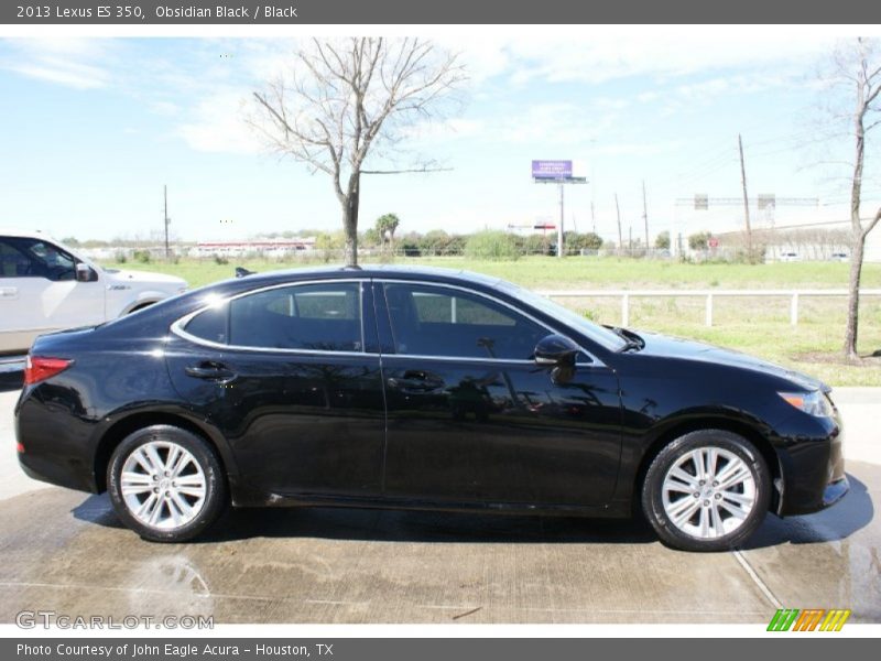 Obsidian Black / Black 2013 Lexus ES 350